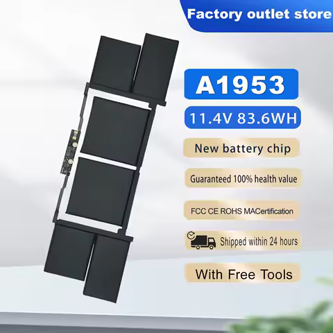 DXT New A1953 Laptop Battery For Apple MacBook Pro 15 Inch A1990 Mid 2018 2019 EMC 3215 MC3359 MR962