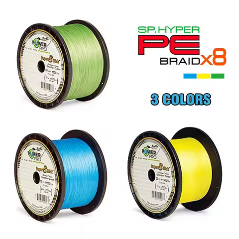 P0WER PRO 1500YDS Braided Fishing Line 8 Strand 65 LB ~ 120LB Saltwater Freshwater Underwater Hungti