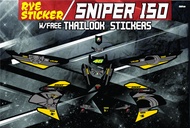 Decals, Sticker, Motorcycle Decals for Yamaha Sniper 150,028,
