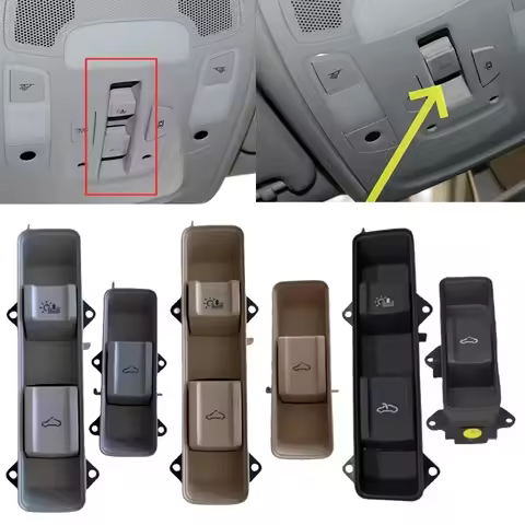 Grey Beige Black Half Scene Panoramic Sunroof Switch Button For Audi A6 C7 A7 A4 B9 A5 Q2 Q5 4GD9596