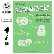 AUTHORIZED DISTRIBUTOR - HAL LEONARD - A DOZEN A DAY BOOK 1