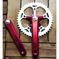 Fixie Crankset Single Aluminium Crank Chainring 48T A