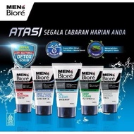 MEN'S BIORE Men'S  Double Scrub Extra Cool 100/150g Face Wash