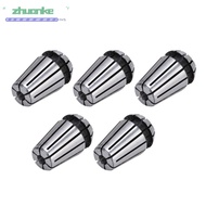 ZHUANPH 5Pcs ER11 Spring Collet Set, High Accuracy ER11 Type CNC Collet Chuck, Precision 1/16" to 1/