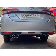 Rear Bumper Diffuser with Dual Muffler for Vios 2019