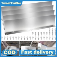 TweetTwitter 4Pcs Rainwater Valley Gutter Splash Guard Rain Drip Gutter Guard,Rain Drip Gutter Guard
