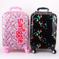 กระเป๋าล้อลากออสเตรเลีย smiggle นักเรียนชายหญิงลายการ์ตูนน่ารักล้อขึ้นเครื่องกระเป๋าเดินทางกระเป๋าลาก