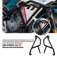 For CFMOTO 450 MT 2024 Engine Guard Highway Crash Bar For CF-MOTO 450MT Motorcycle Frame Protection 