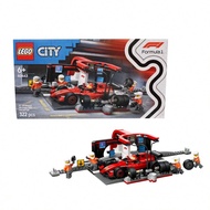 Lego 60443 Ferrari F1 Racing Maintenance Station City Series 2025 New Building Blocks