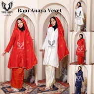 Baju Anaya Vevet Songket cotton sulam design baju musliamh fesyen permpuan kebaya Design 2025#latest