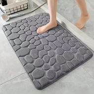 Anti Slip Mat Absorbent Bath Mat Bath Mat Stone Flower Mat