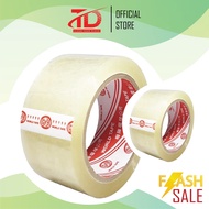 100ya clear adhesive tape weighs 1kg2/stick (6 rolls/stick) with ultra-thin paper core - 5P