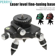 PERRY1 Laser Level Bracket Laser Level Tool Adjustable Level Base Tripod Stand Tuning Base Rotating Base Leveling Line Holder