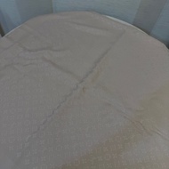 LV 奶油色羊毛滿版Logo Evermore披肩M77646