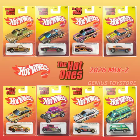 Hot Wheels 2026 The Hot Ones Mix 2 Volkswagen Alfa Romeo Ford BMW Lamborghini Toyota Camaro Honda 1: