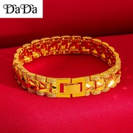 Emas bangkok original cop 916 bracelet Mens wide-brimmed love bracelet wedding jewelry