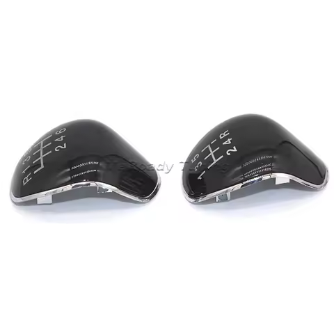 Manual 5/6 Speed Car Gear Shift Knob Lever Cap Insert Cover for Ford Focus MK3 Fiesta C-max B-max Ga