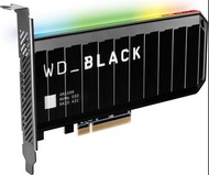 WD_BLACK 1TB AN1500 NVMe 內置遊戲固態硬碟 SSD 附加卡 - 第 3 代 PCIe，高達 6500 MB/秒 - WDS100T1X0L