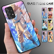 Untuk Samsung Galaxy A52 A52S 5G A72 A42 A32 A22 A12 5G Anime Son-Goku Soft Edge Silicone Hard Case 