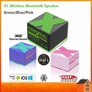 MiMi X1 Portable Bluetooth Speaker 5.0 Stereo Surround Mini Desktop Subwoofer Outdoor Audio Player