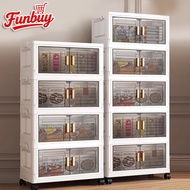 Storage Cabinet 35CM-90CM Large Foldable Moisture-Proof For Small-Area Condos Kitchen Cabinet