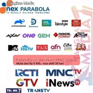 RG Paket B Nex Parabola Aktifkan TraTV &amp; MNC Group (RCTI, MNCTV, GTV,
