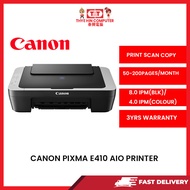 CANON E410 AIO PRINTER