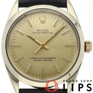 古董勞力士蠔式恆動男士腕錶，蠔式1024(2)，附原廠錶盒和保固卡，18K黃金/不鏽鋼/皮革錶帶，顏色錶盤，1969年，成色極佳 [二手]