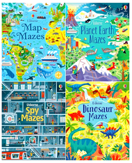 BBW หนังสือ Maze Book Pack (Maps Planet Earth Spy Dinosaur) ISBN: 9781803704043
