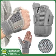 大拇指扭傷護腕 支撐防護 透氣 滑鼠手 腱鞘護腕 康復護具  (平行進口)