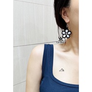 T.A CRAFT apricot snail horn earrings - code BTO042