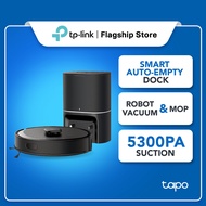 TP-Link Tapo RV30 Max Plus 5300Pa Robot Vacuum Cleaner LiDAR Navigation Auto Empty Dock Dustbin 3L L