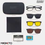 🎁 READY STOCK 🎁 MAGNETO POLARIZED 4IN1 BY IBNUSINA EYEWEAR