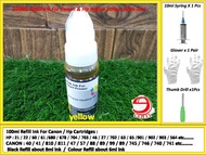 100ml Refill Ink For Canon Pixma E417/E460/E470/E477/E480/E4270/MG2470/2570/ nkjet Printer Cartridge