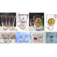Prelove Eagle Pilsner/ Carlsberg/ Anchor/ Tiger/ Guinness/ Dry Asahi medium drink glass Antique Beer