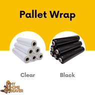 Pallet Wrap Stretch Film Packing [Black/Clear]