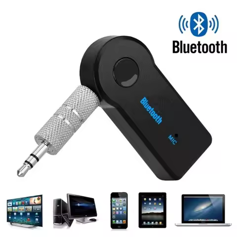 Car Bluetooth 5.0 Receiver 3.5mm Jack Wireless Bluetooth Transceiver Adapter For Car Kit Music Audio