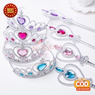 Korean Headband for Girls Princess Crown Model with Stick Cute Hair Accessories AK205