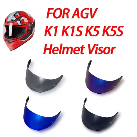 Helmet Visor for AGV K1 K1S K3SV K5 K5S Helmet Shield Motorcycle Accessories Anti Fog Coating Sunscr