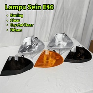 Turn Signal Lights bmw E46 Clear Yellow Black Turn Signal Lights E46 Crystal Clear Crystal Sign Ligh