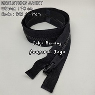 Vislon Jacket Zipper No. 901 Black 70 cm