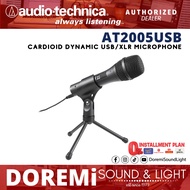 Audio Technica AT2005 USB Cardioid Dynamic USB XLR Microphone (AT2005USB)