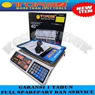 TORA Timbangan Digital 40kg dan 30 Kg Body Putih - Electronic Scale timbangan duduk digital murah