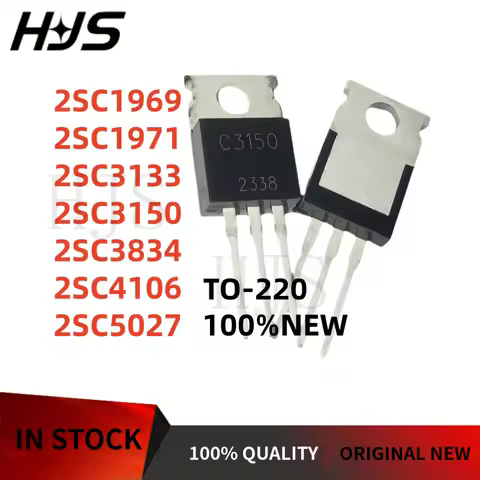 10PCS TO-220 2SC1969 2SC1971 2SC3150 2SC3133 2SC3834 2SC4106 2SC5027 Brand new In stock
