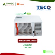 TECO | Inverter Window Type Aircon [1.0hp and 1.5hp]