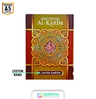 Alquran Besar Al Karim Tajwid Latin Terjemahan Al Quran Alkarim Terjemahan A4 dan A5 Sedang