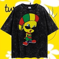 LASTHOPE 'TWEETY' OVERSIZE WASHING TSHIRT TOP TSHIRT TEE WASHING ACID WASHED STONEWASH OVERSIZE PREM