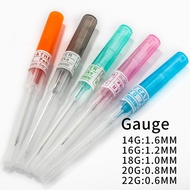 14G 16G 18G 20G 22G Body Jewelry Surgical Steel I.V. Catheter Piercing Needles Supply Sterilized Bod