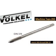 Volkel Machine Taps (M) 14 ~ 33 (DIN 376) Metric ISO-Thread DIN 13 (Original)
