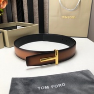 Tom Ford Latest Double Sided Cowhide Men's Belt